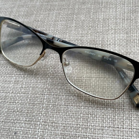 Marchon NYC Women Glasses Frame Black M-SURREY Eyeglasses Frame 51[]16 135 - Picture 12 of 12